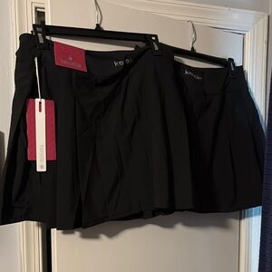 Kensie Elegant Black Skirt Duo